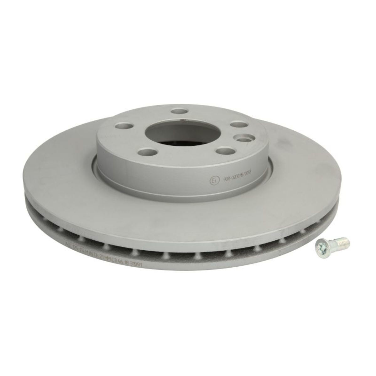 ATE 24.0125-0114.1 Disco freno ventilato, rivestito, ad alto tenore di carbonio, con bulloni/viti - Immagine 4
