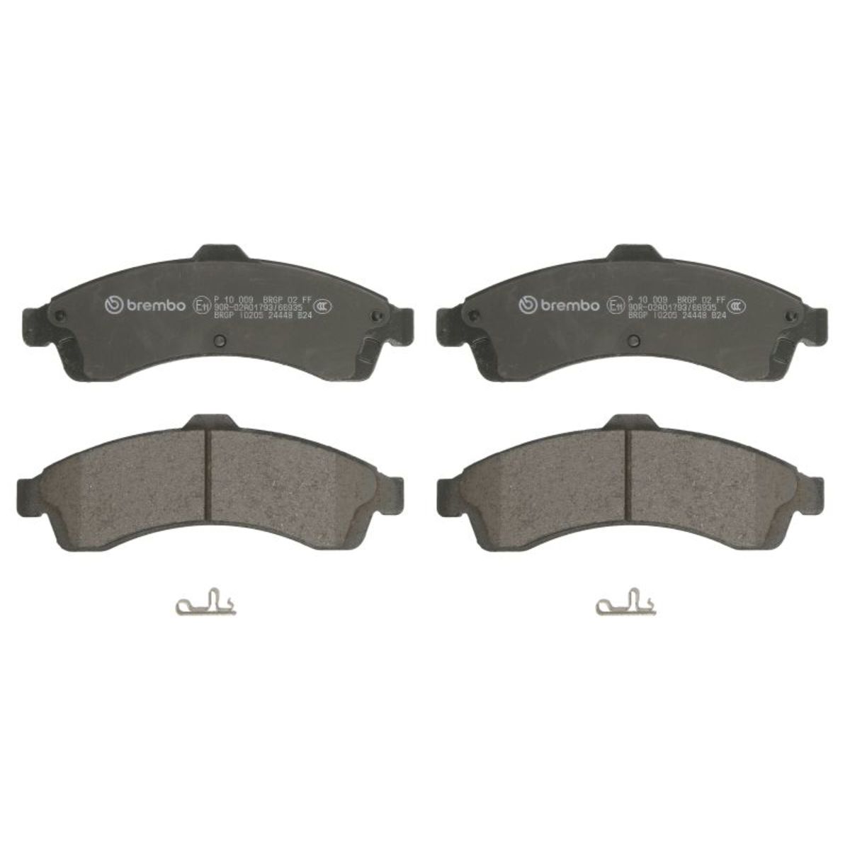 Brembo Jeu De Plaquettes De Frein P 10 009