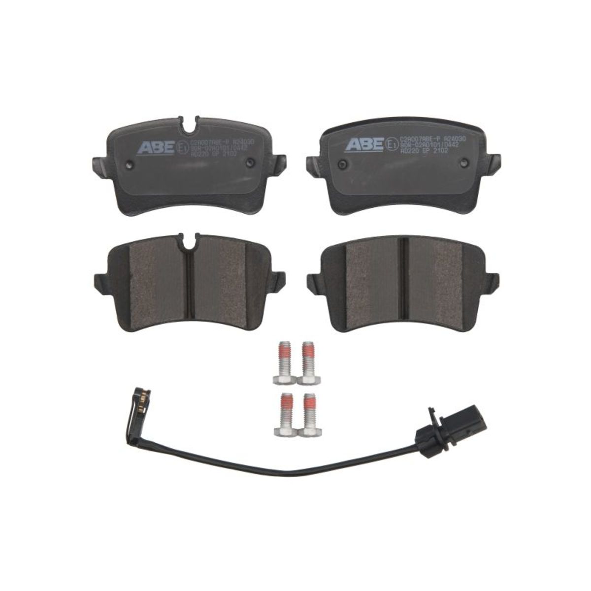 Bremsbelagsatz ABE C2A007ABE, Hinten
