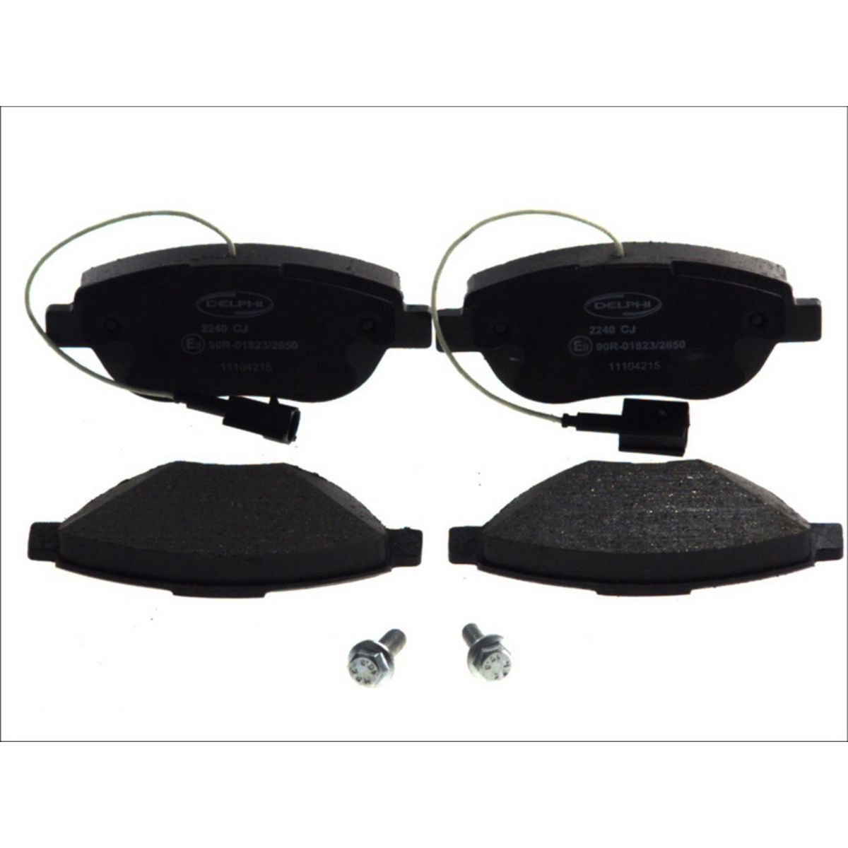 Delphi Set Di Pastiglie Freno Lp2240, Anteriore
