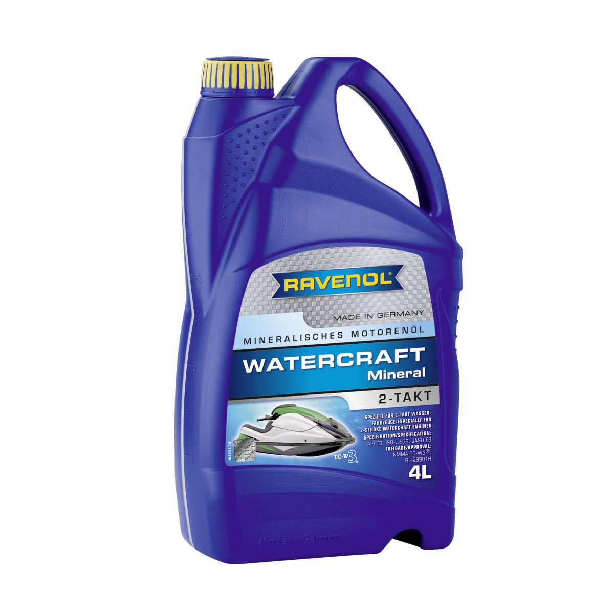 Huile moteur RAVENOL Watercraft MINERAL 2T 4L