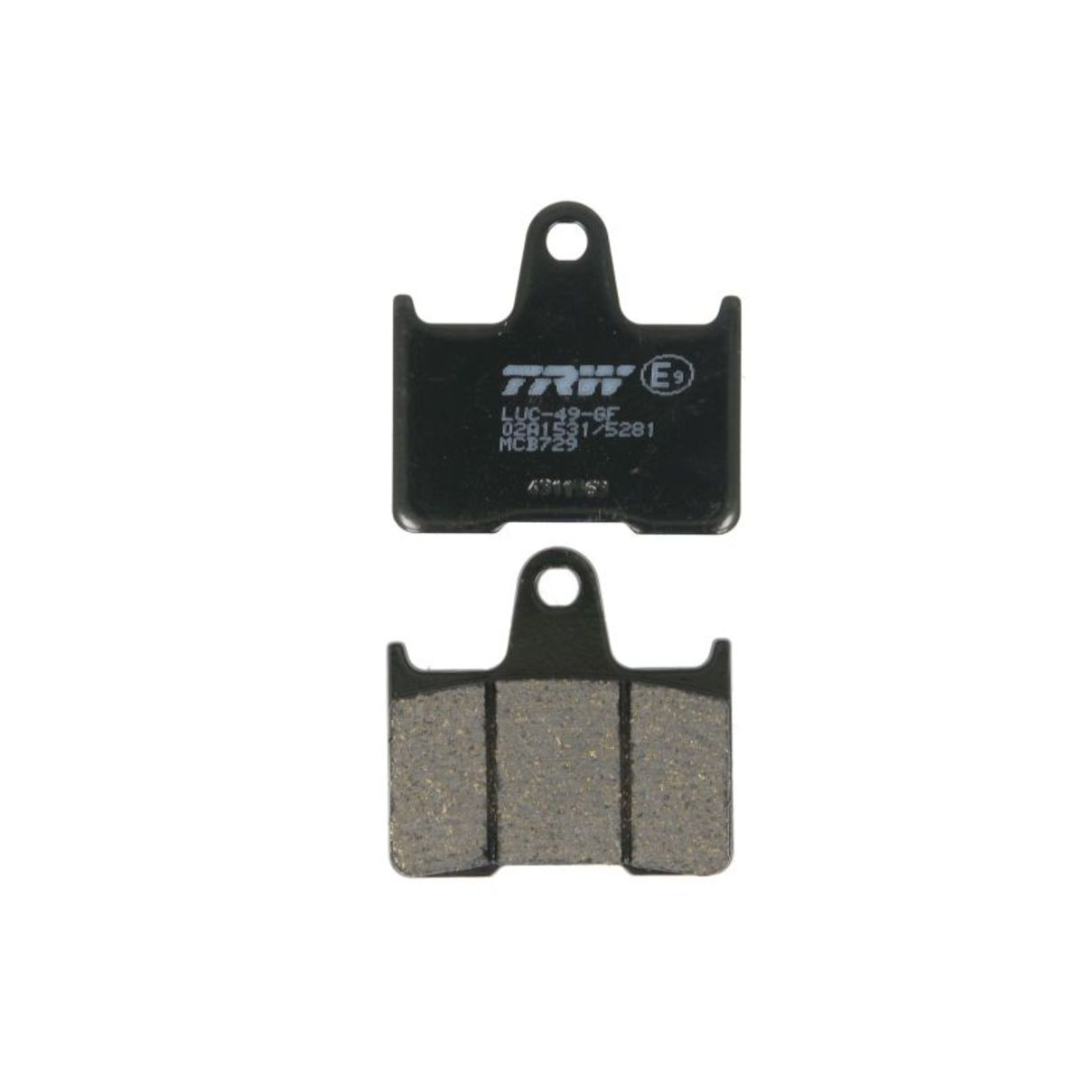Trw Juego De Pastillas De Freno Mcb729