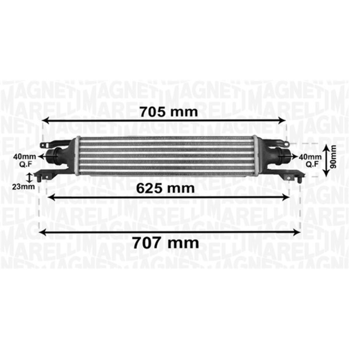 Magneti Marelli Intercooler 351319204120