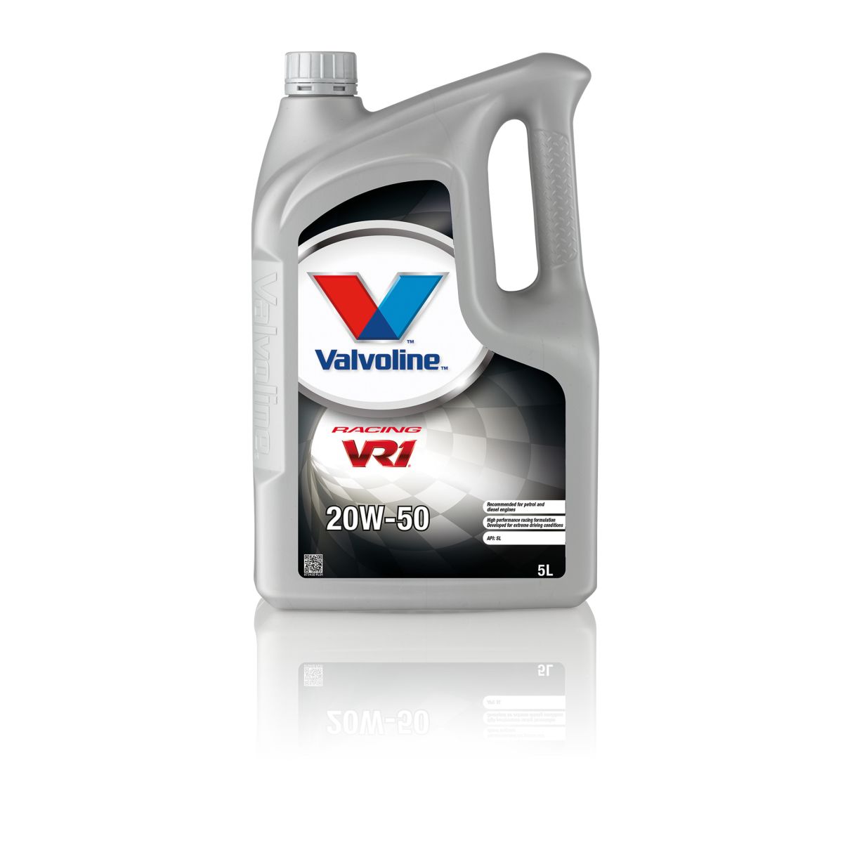 Huile moteur VALVOLINE 908788 VR1 RACING 20W50 5L