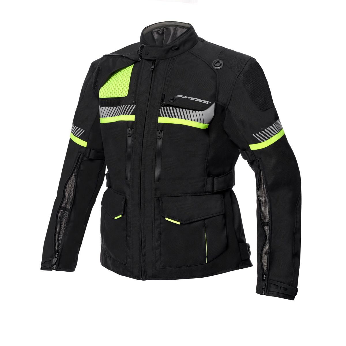 Motorrad Textiljacke SPYKE EVERGLADE DRY TECNO 2.0 Größe 48