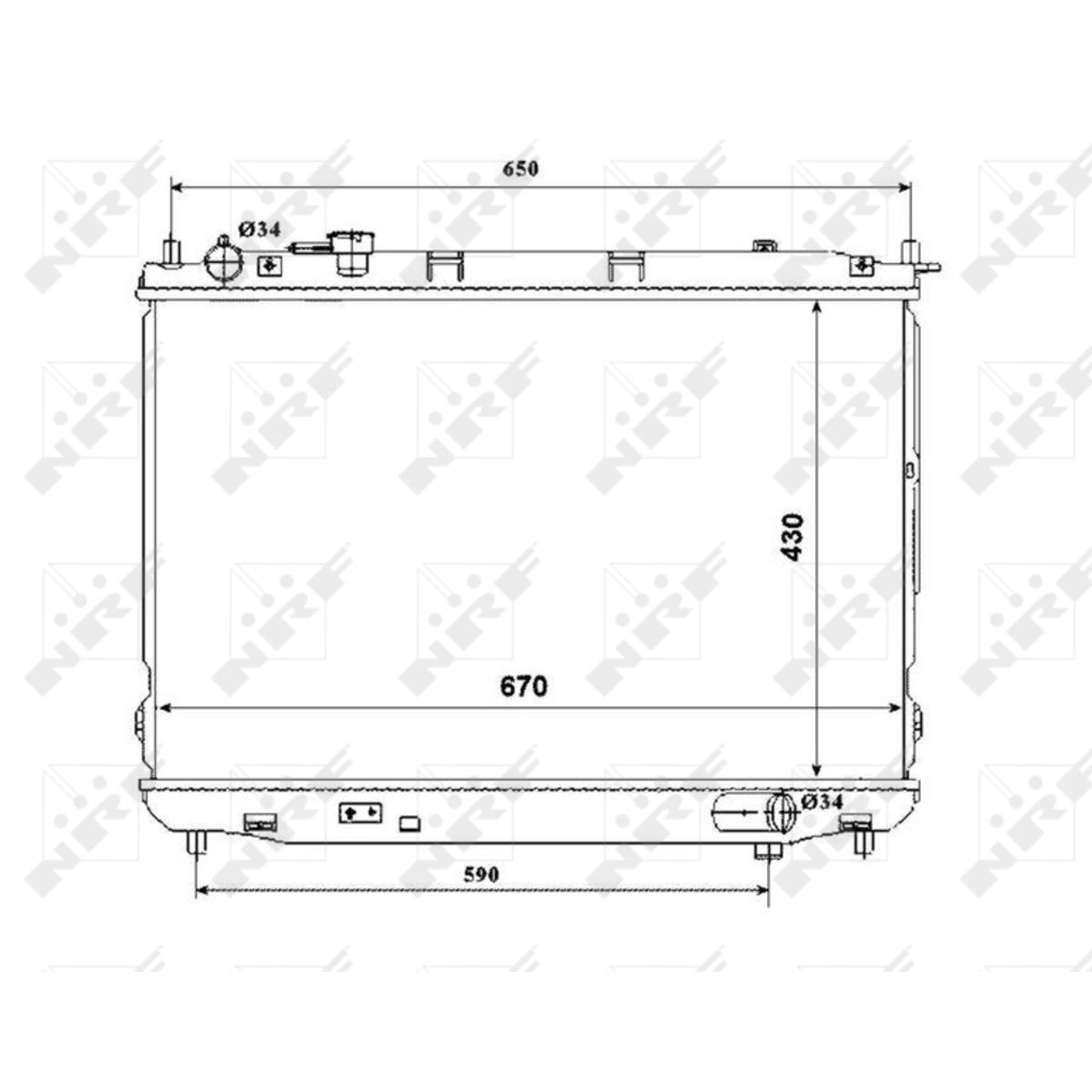 Image of Radiator, motorkoeling