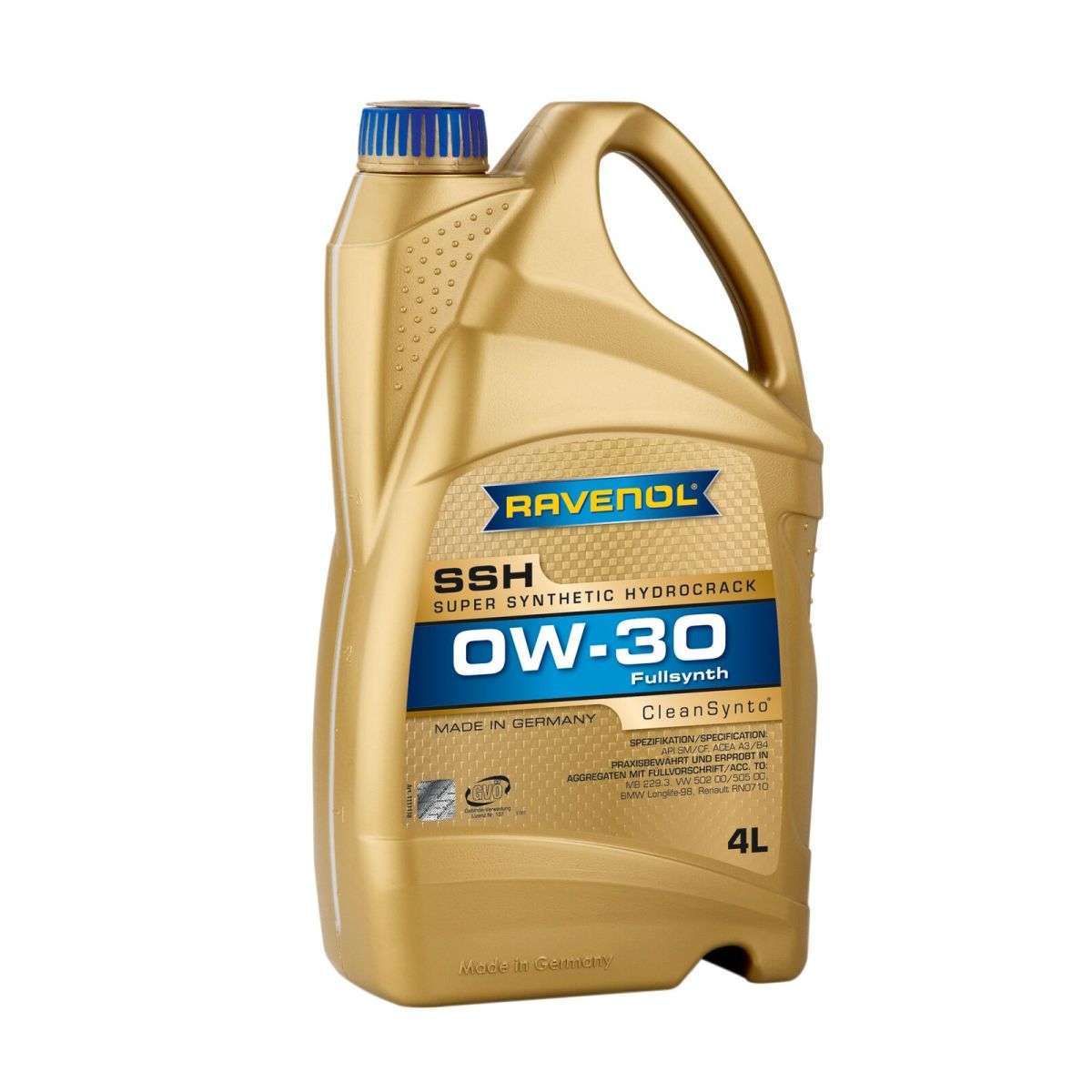 Huile moteur RAVENOL 1111138 SSH 0W30 4L