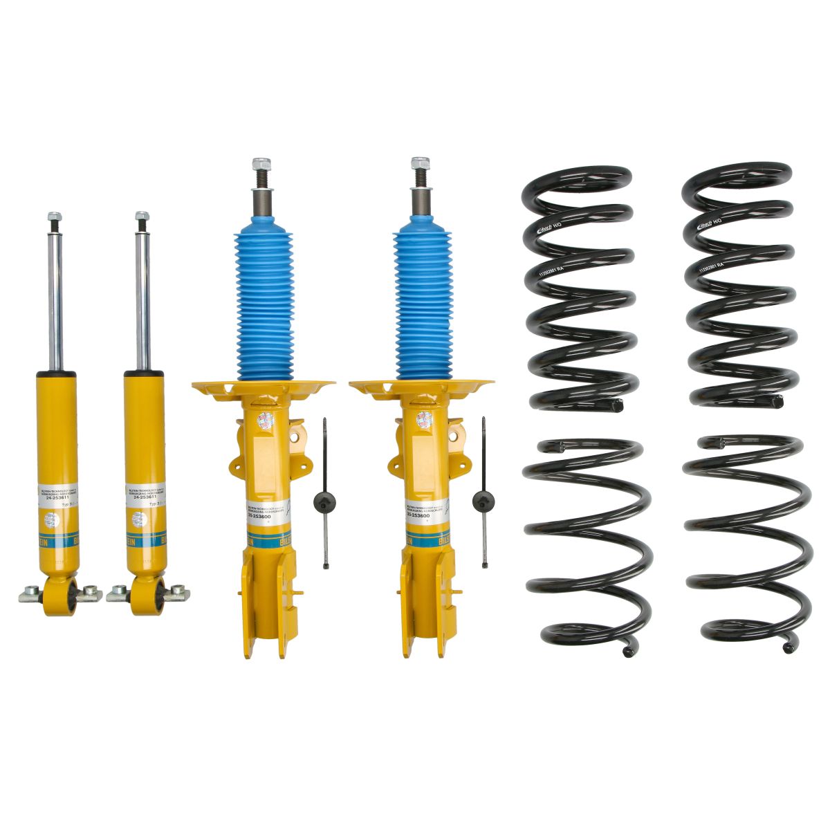 Onderstel, veren / dempers  B12 Pro-Kit
