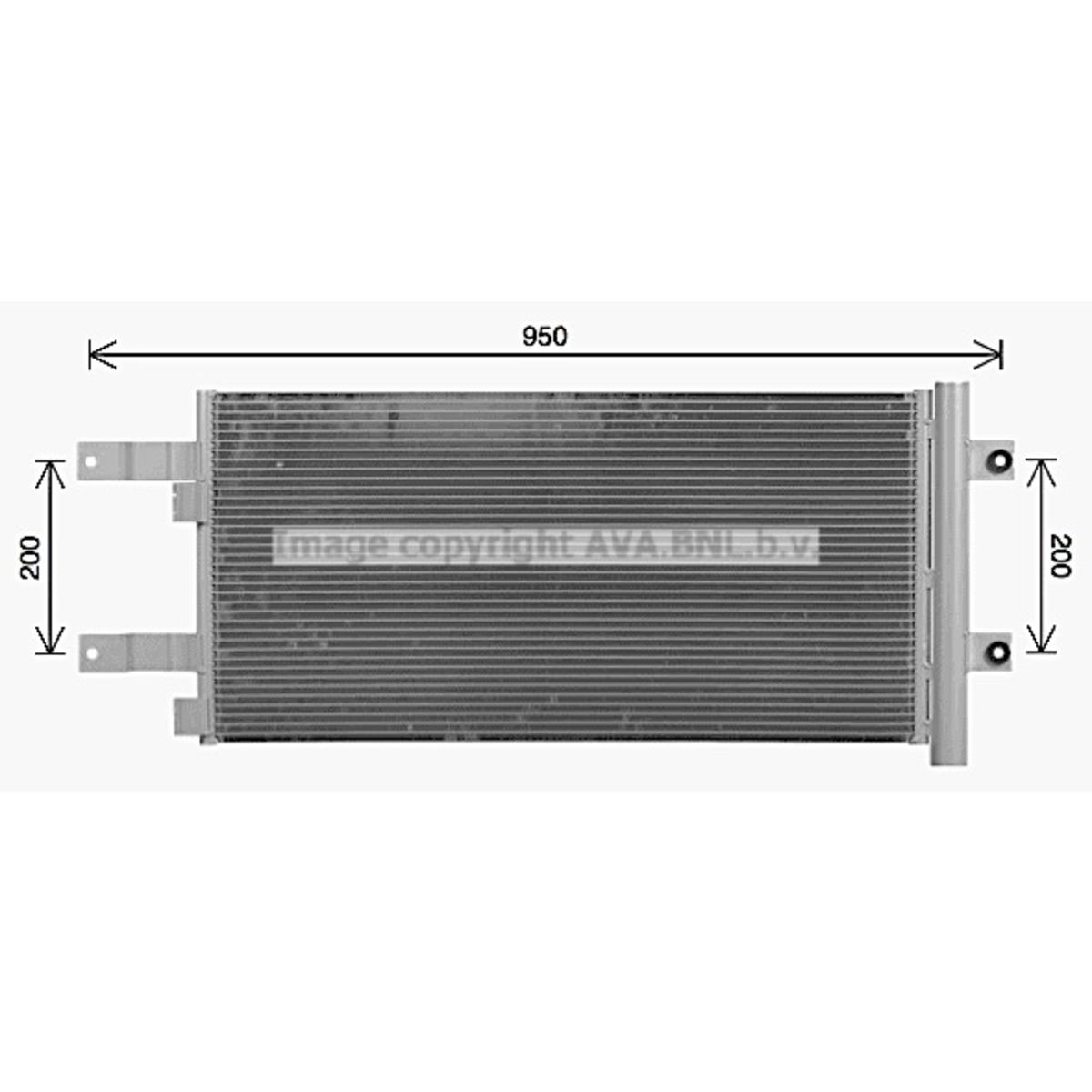 Image of Condensator, airconditioning   AVA
