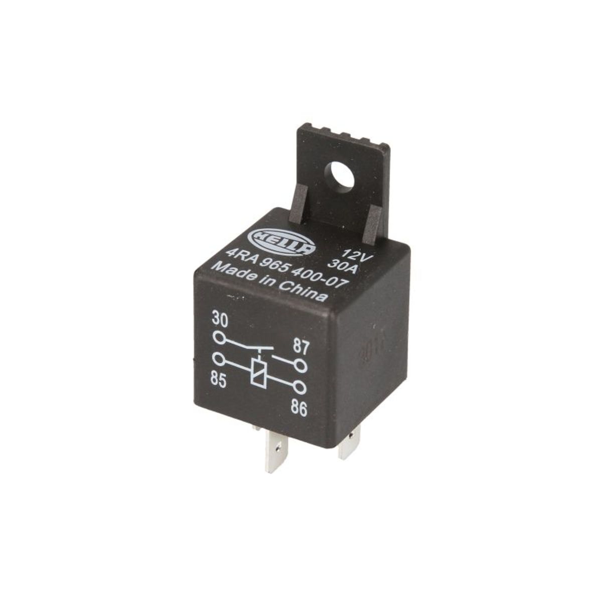 Hella Negro Relé, Corriente De Trabajo 4Ra 965 400-071