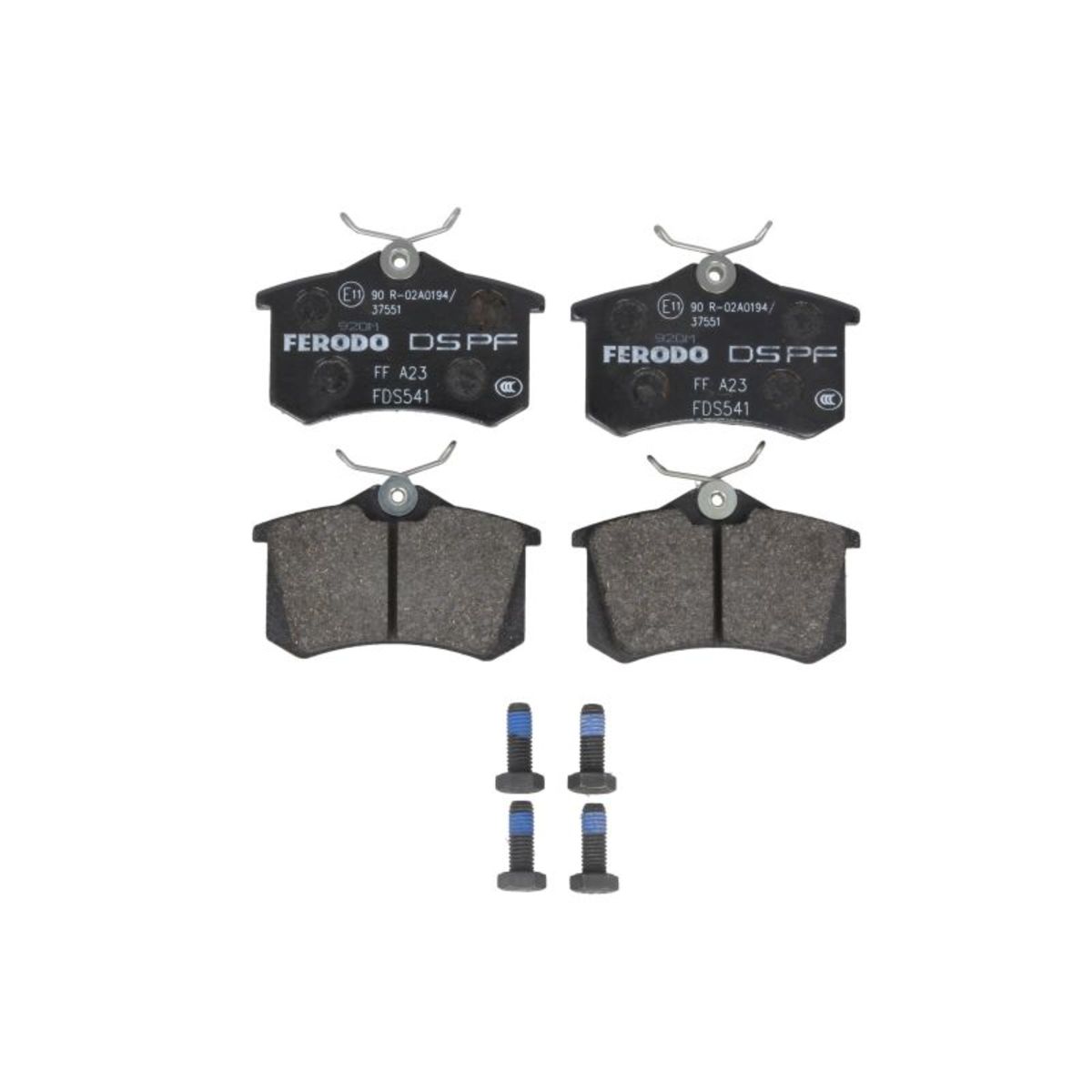 Plaquettes de frein sport non homologuées FERODO FCP541H