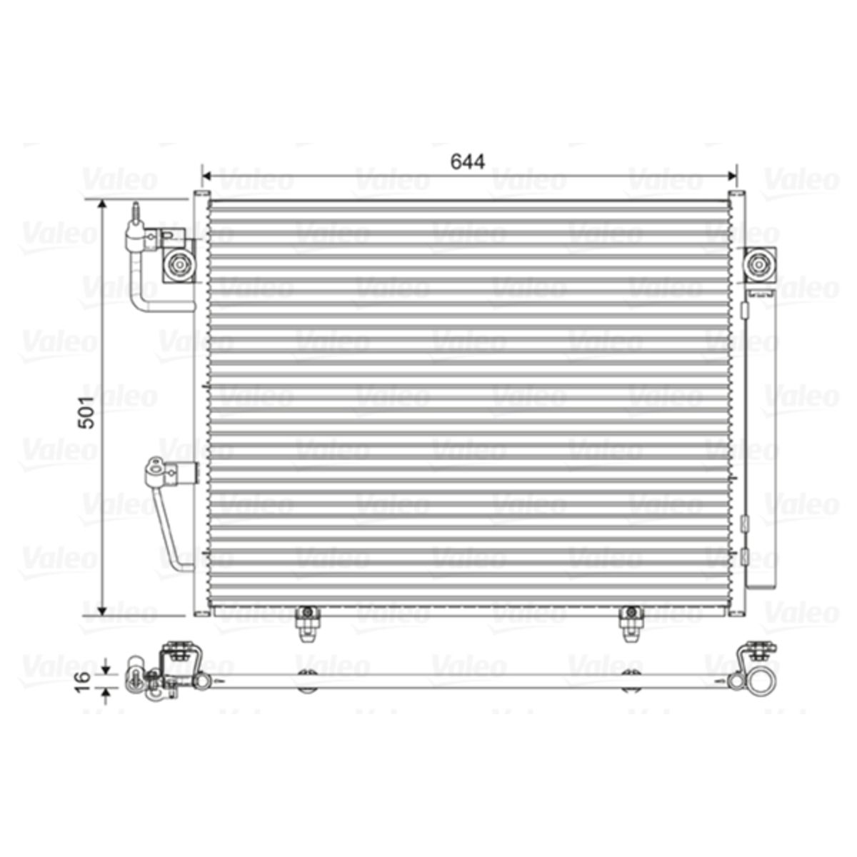 Condensator, airconditioning