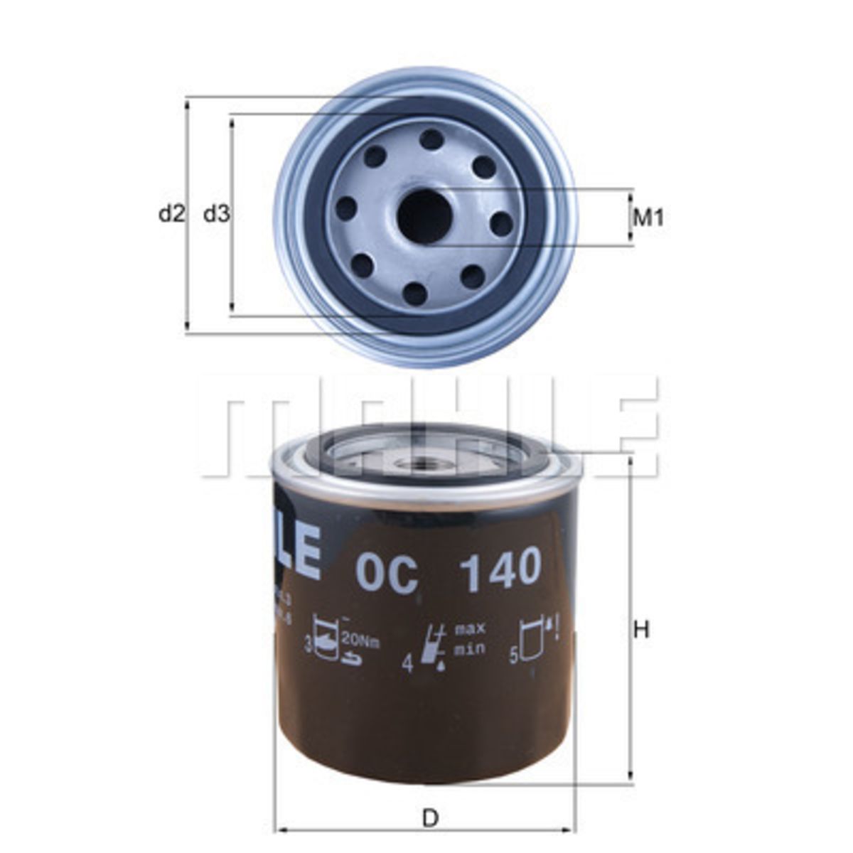 Image of Oliefilter
