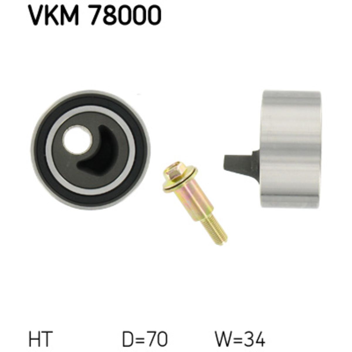 SKF Tandriempoelie  VKM 78000