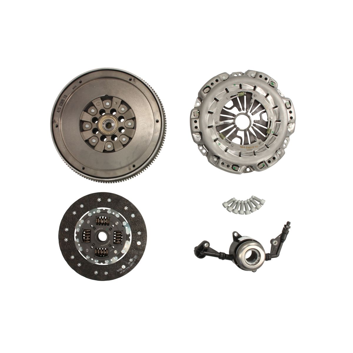 Image of Koppelingskit met dubbelmassa vliegwiel LuK RepSet DMF