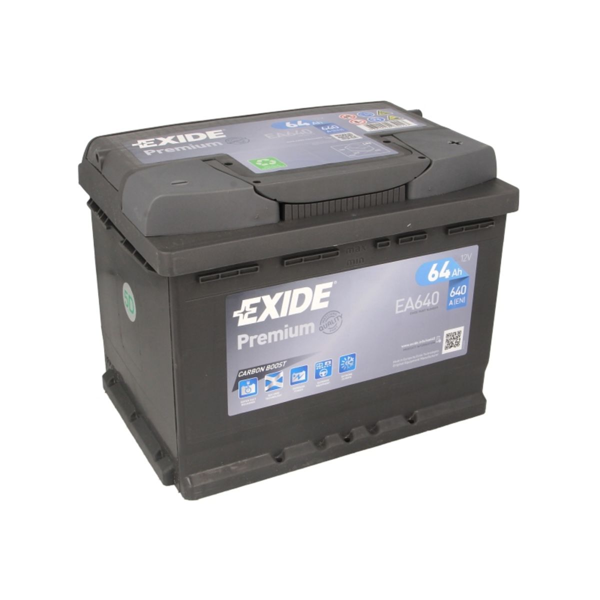 Аккумулятор exide premium ea640