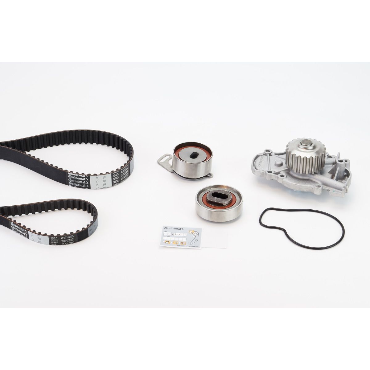 Image of Waterpomp+distributieriem set CONTINENTAL