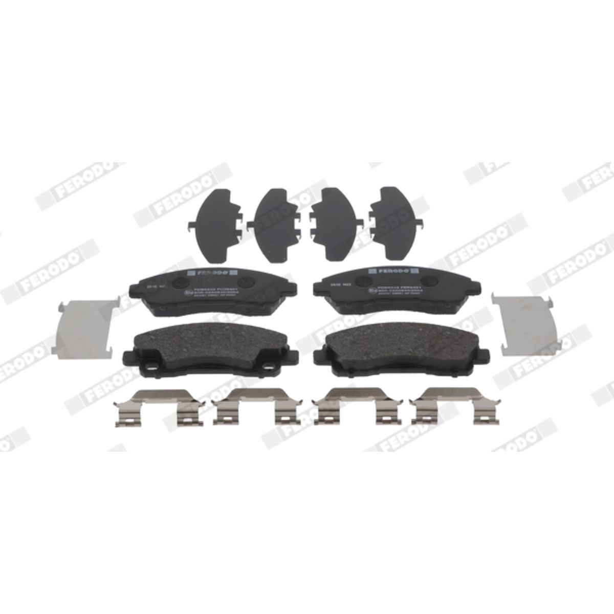 Bremsbelagsatz FERODO FDB5243, Vorne
