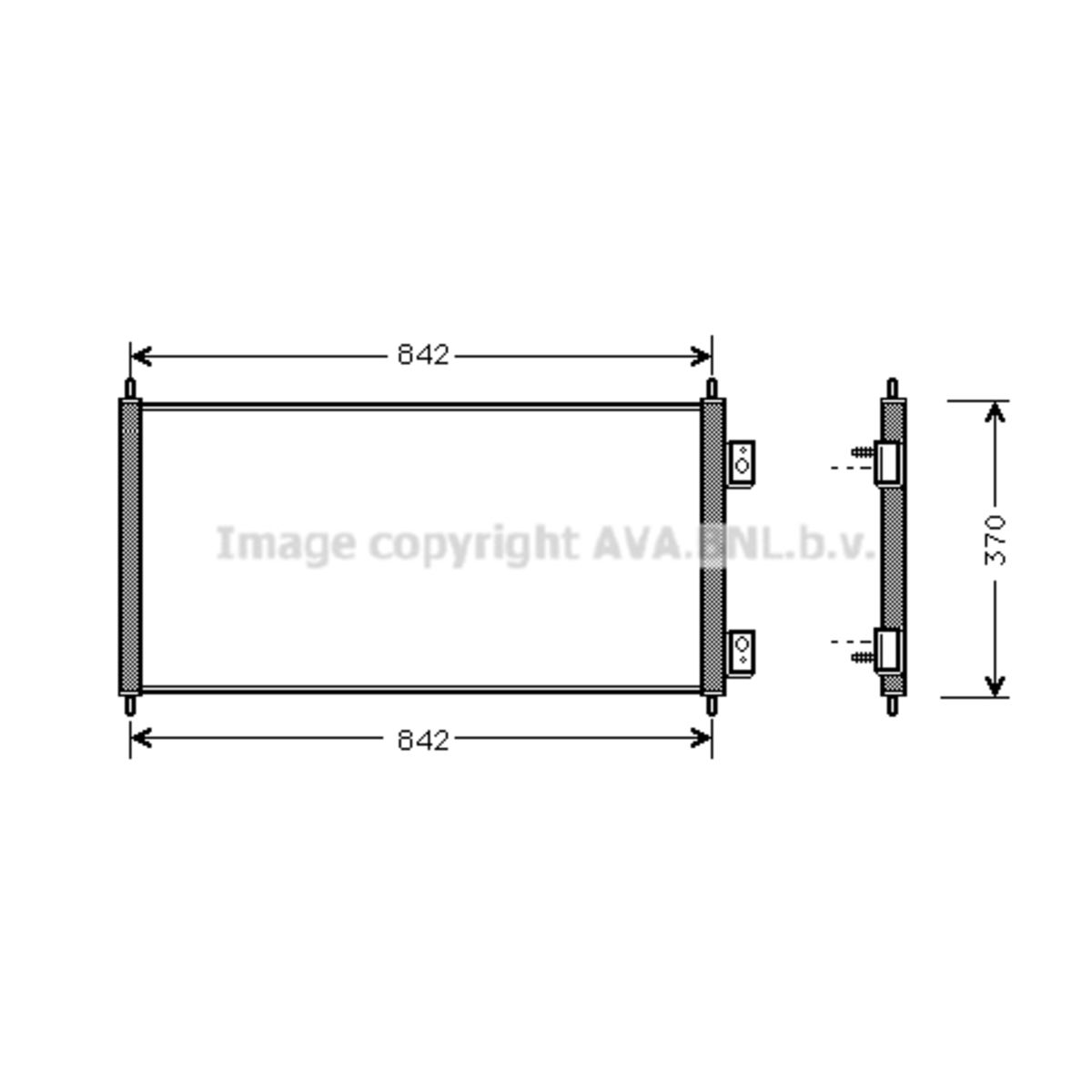 Image of Condensator, airconditioning   AVA