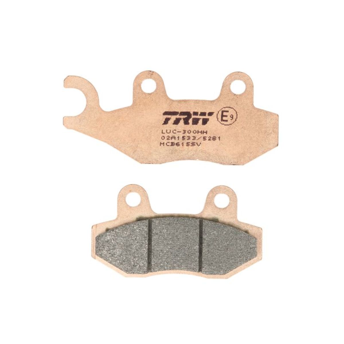 Jeu de plaquettes de frein TRW MCB615SV