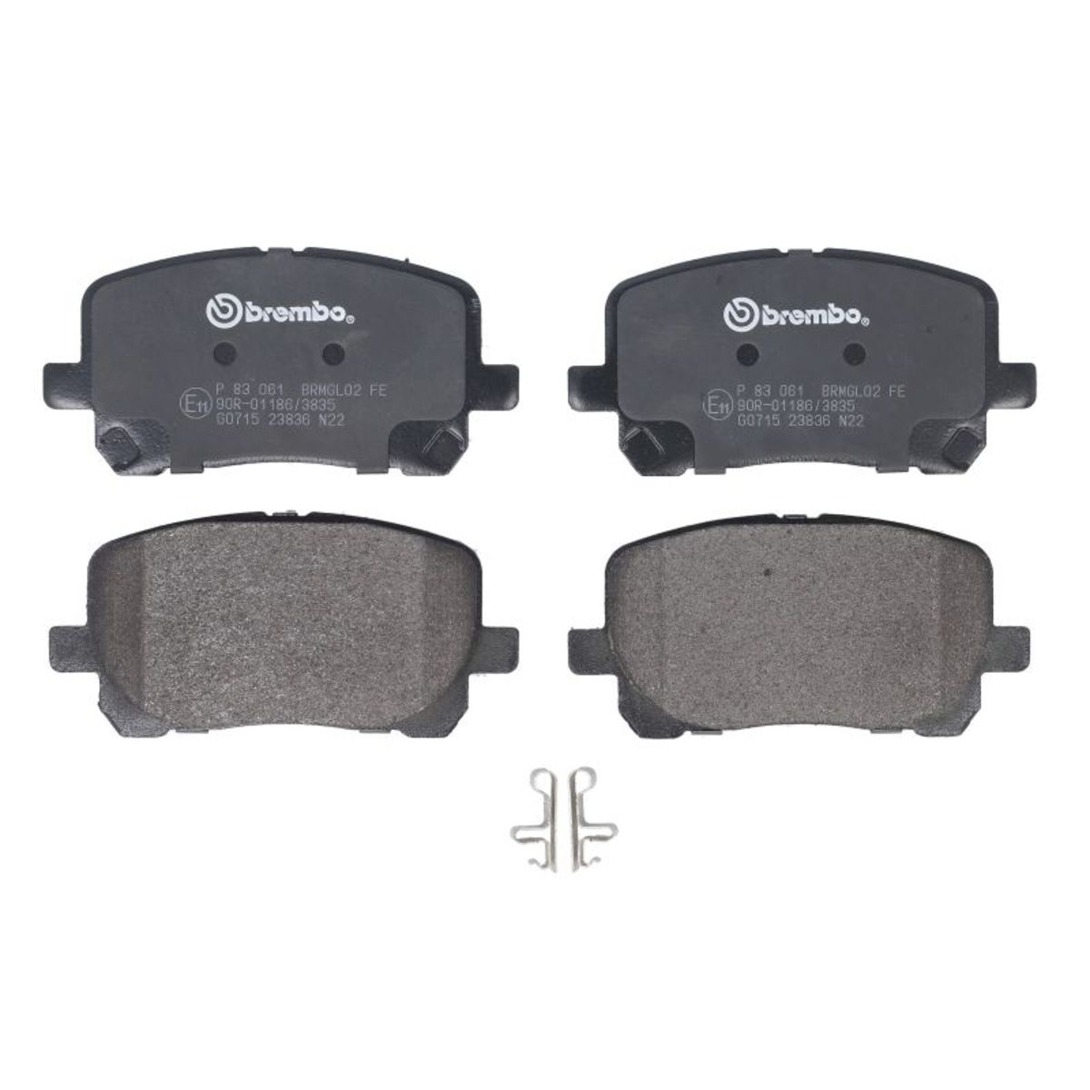 Brembo Bremsbelagsatz P 83 061