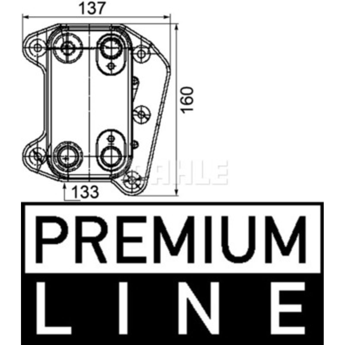 Image of Olie radiator, motorolie