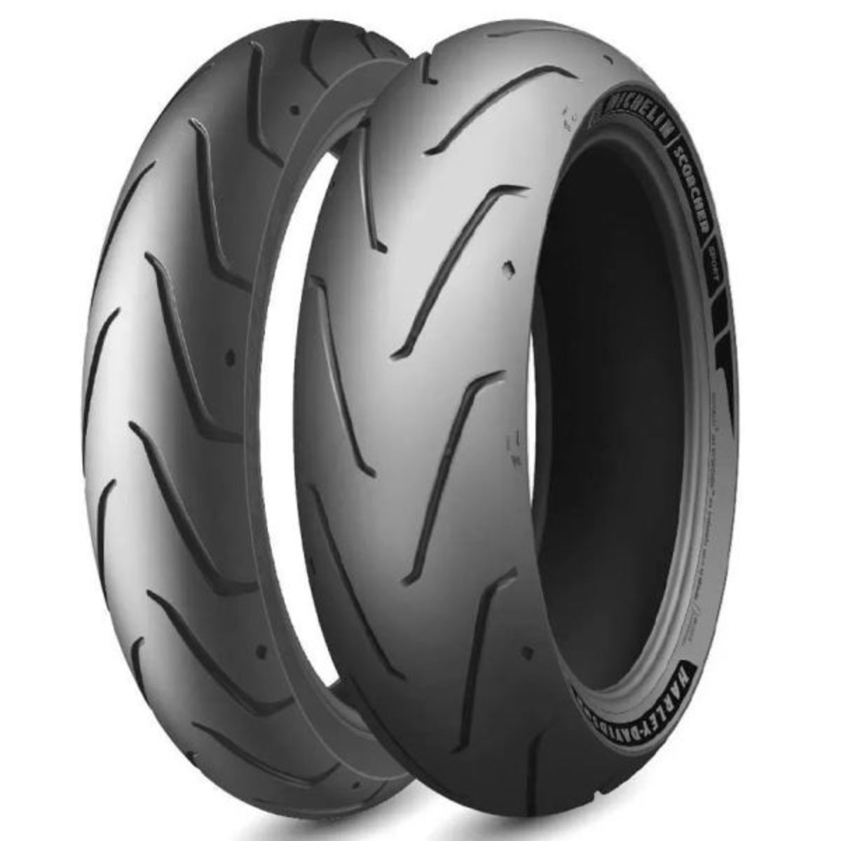 Image of Scorcher Sport 180/55ZR17 TL, Motorbanden achter