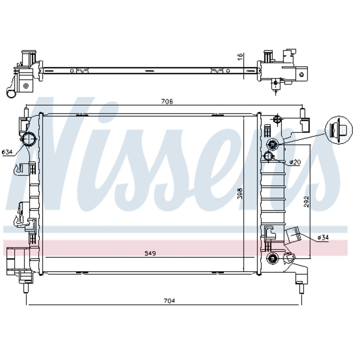 Image of Radiator, motorkoeling