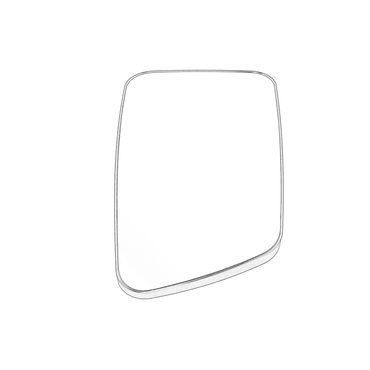 Image of Buitenspiegel glas