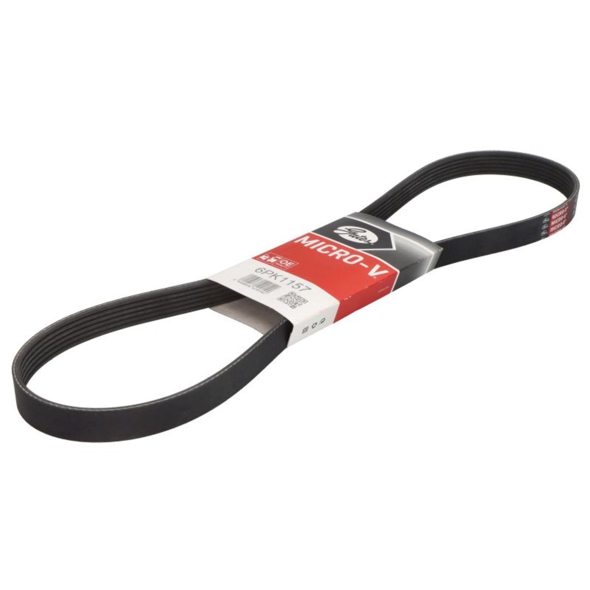 Negro Correa Poly V Gates 6Pk1157est