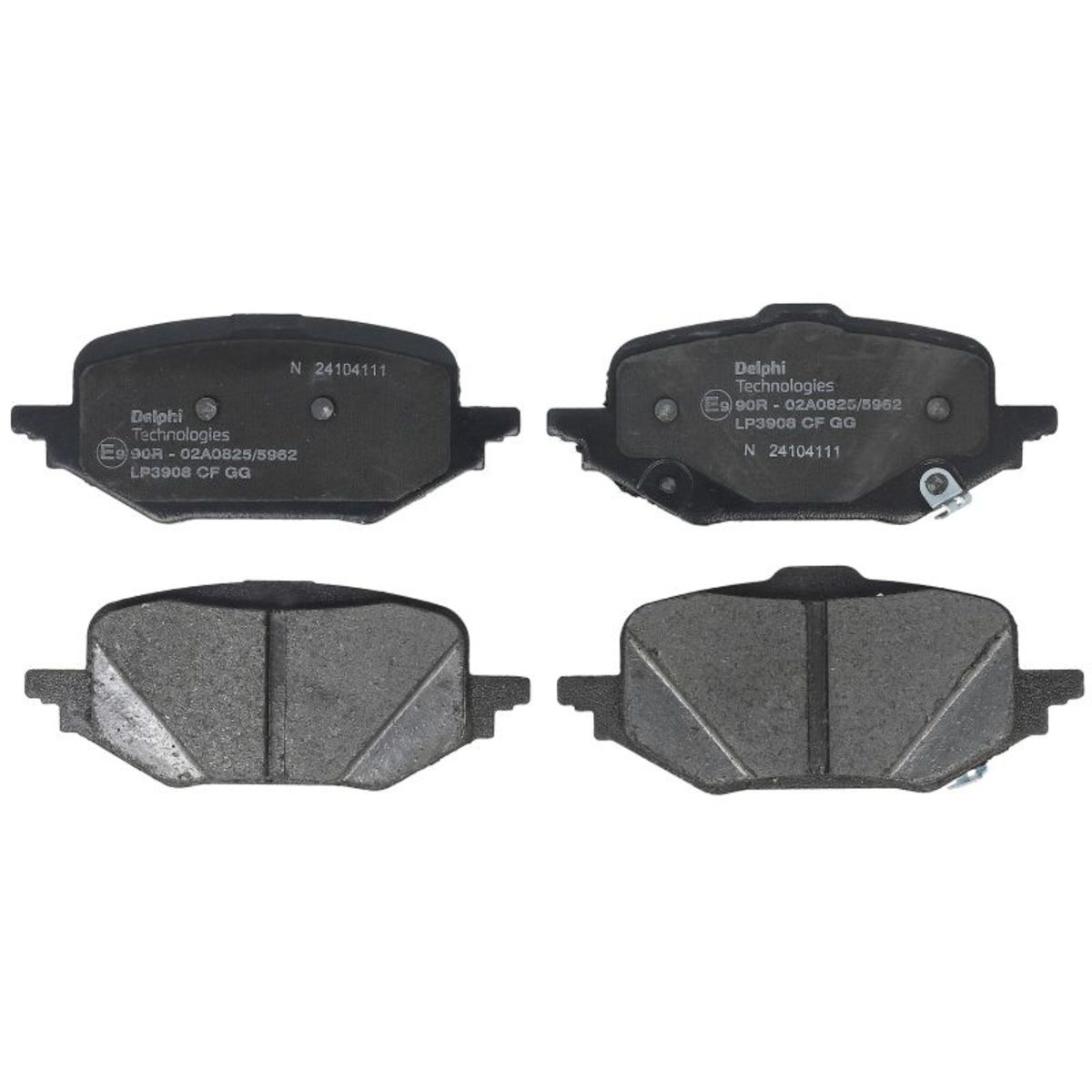 Delphi Bremsbelagsatz, Scheibenbremse Lp3908 Für Mazda - Bild 11