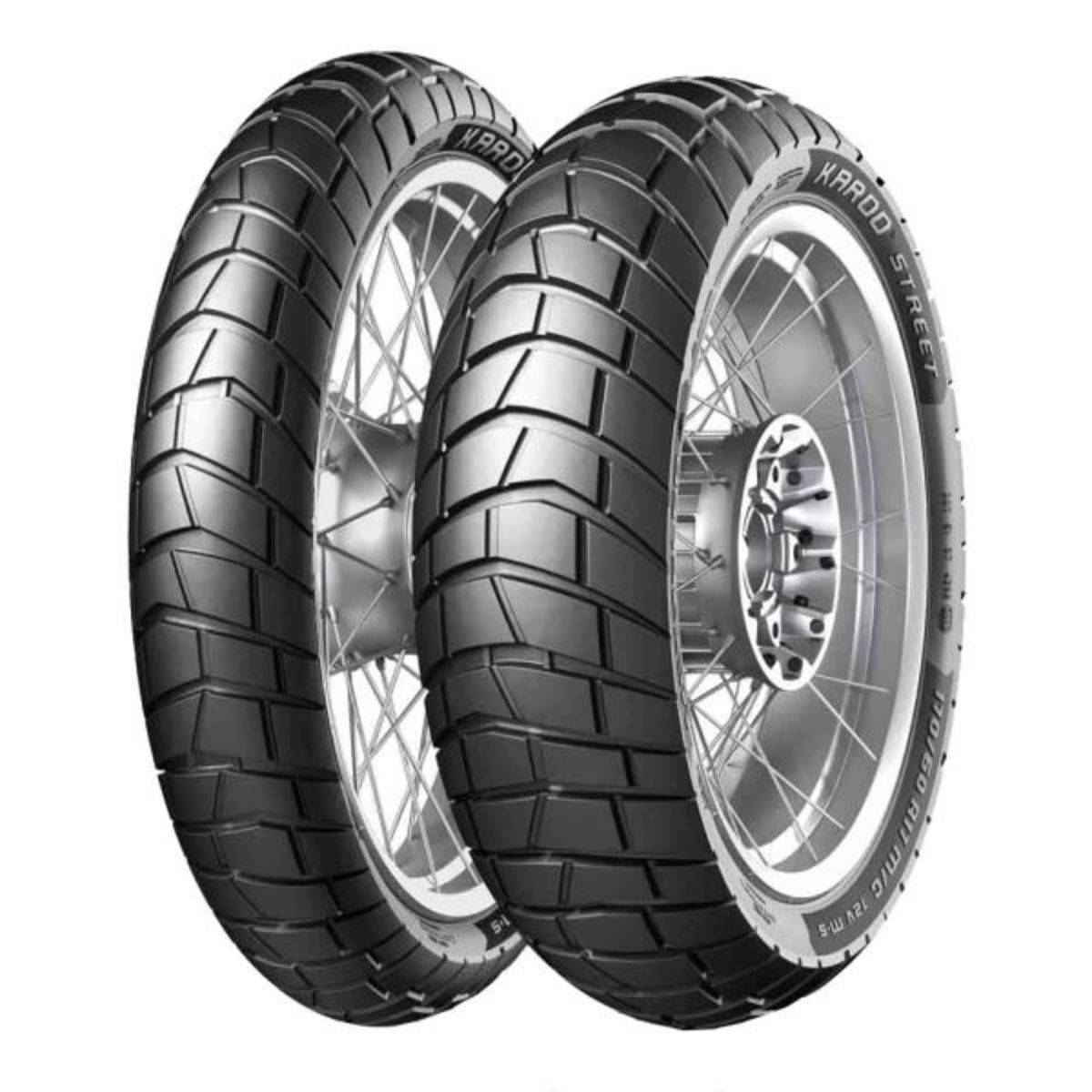 METZELER KAROO STREET 120/70R17 TL, Motorradreifen vorne