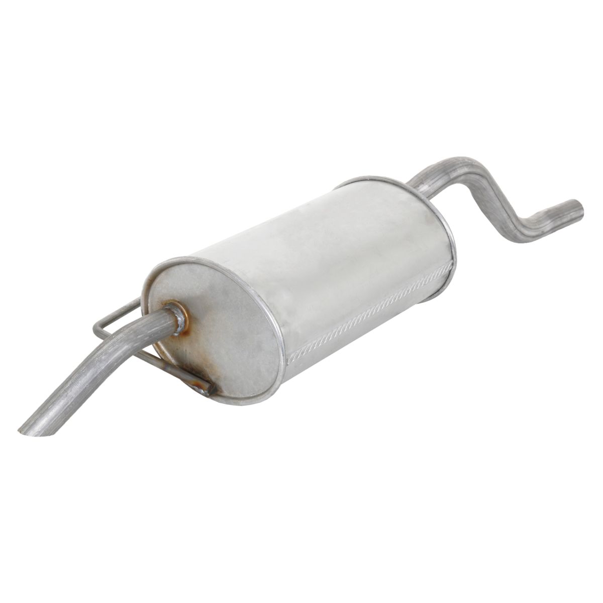 Kit Silencieux Complet BESTPRICE Pour Opel Astra G CC - Silencieux Central + Final + 7 Butées + Collier 54mm