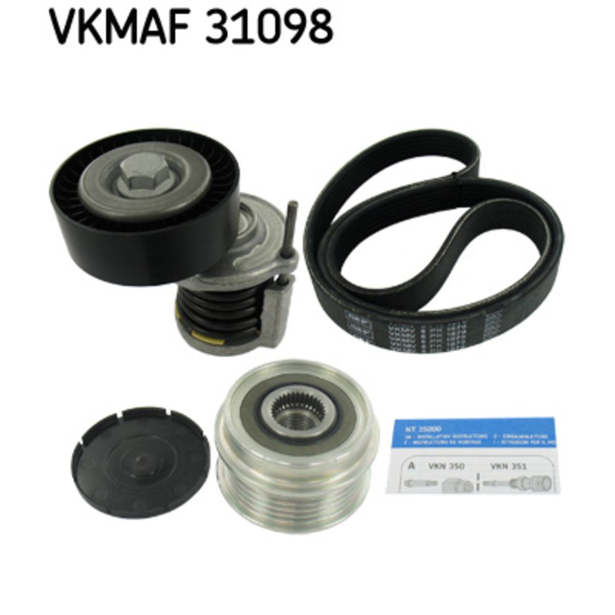 Skf Keilrippenriemensatz Vkmaf 31098