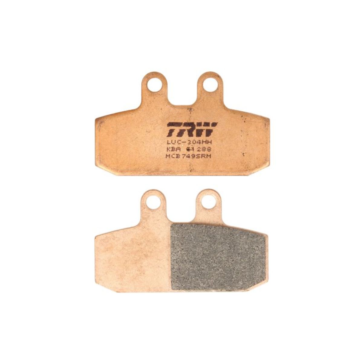 Jeu de plaquettes de frein TRW MCB749SRM