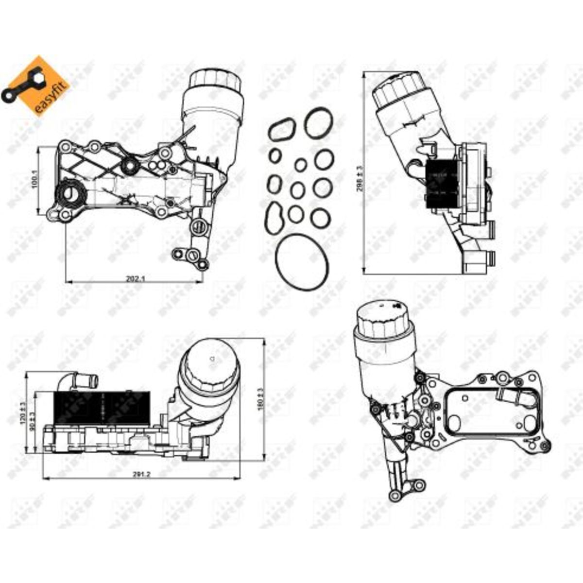 Image of Olie radiator, motorolie