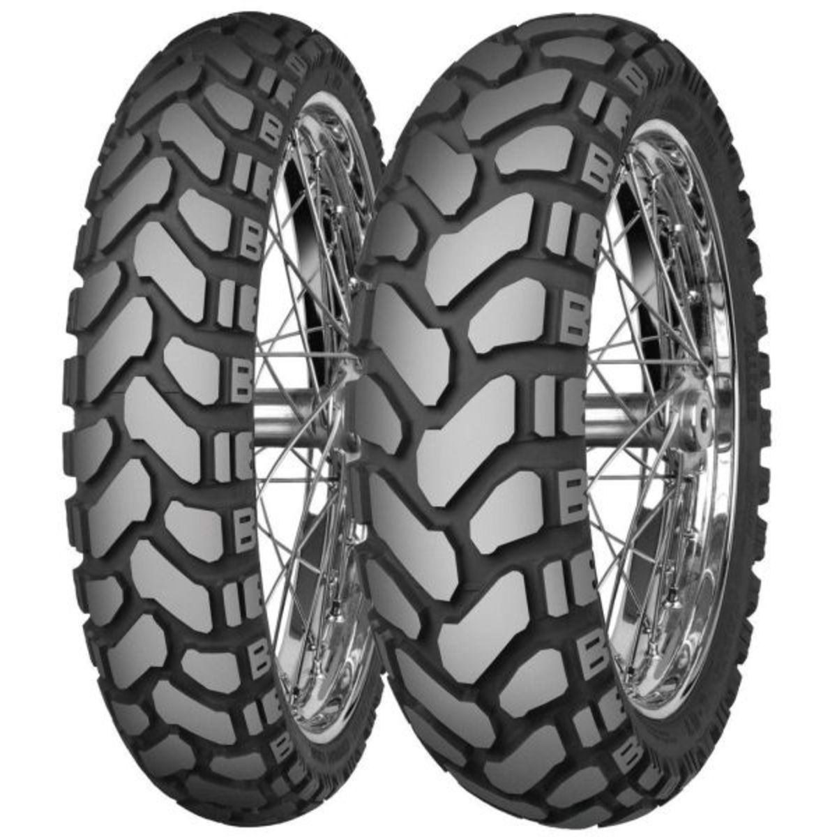 MITAS E-07+ Dakar 150/70B17 TL 69T, Pneu moto Arrière