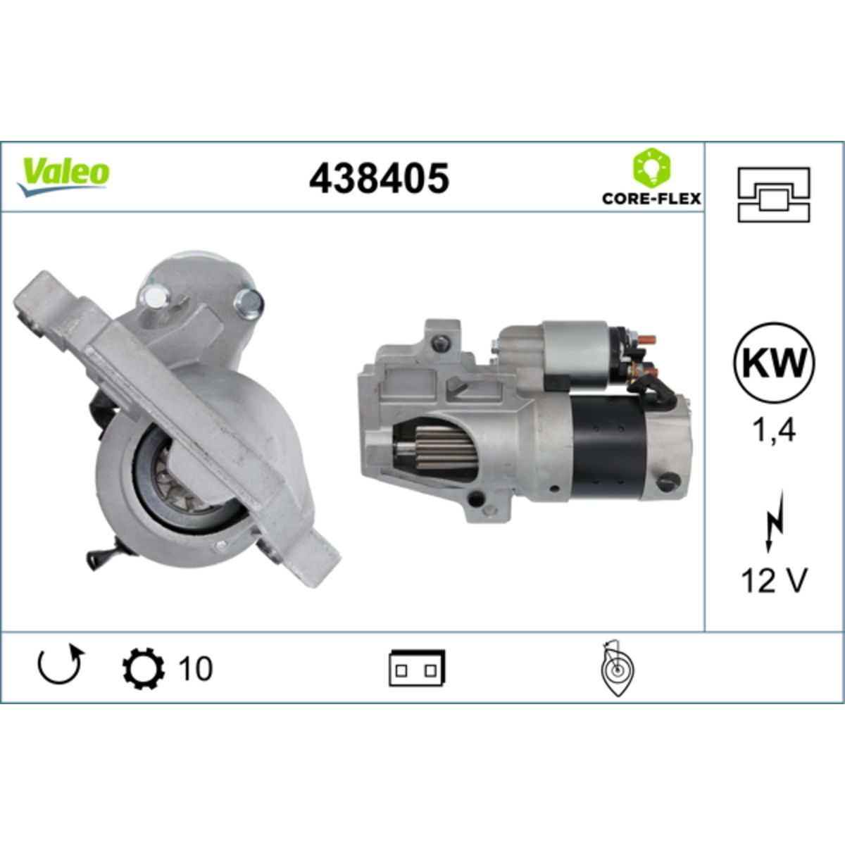 Valeo Démarreur 438405