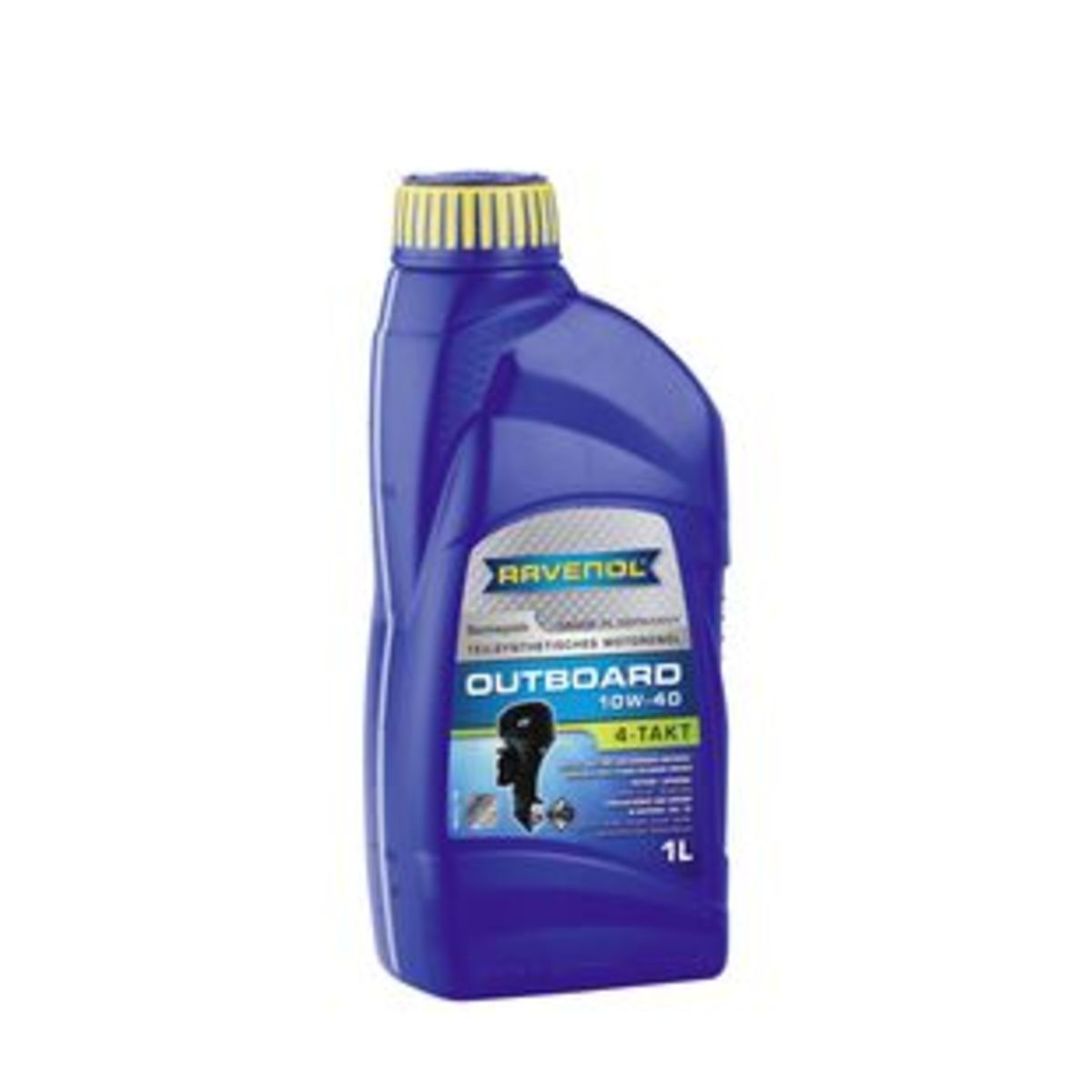 Huile moteur RAVENOL 1153204 Outboard 4T SAE 10W40 1L