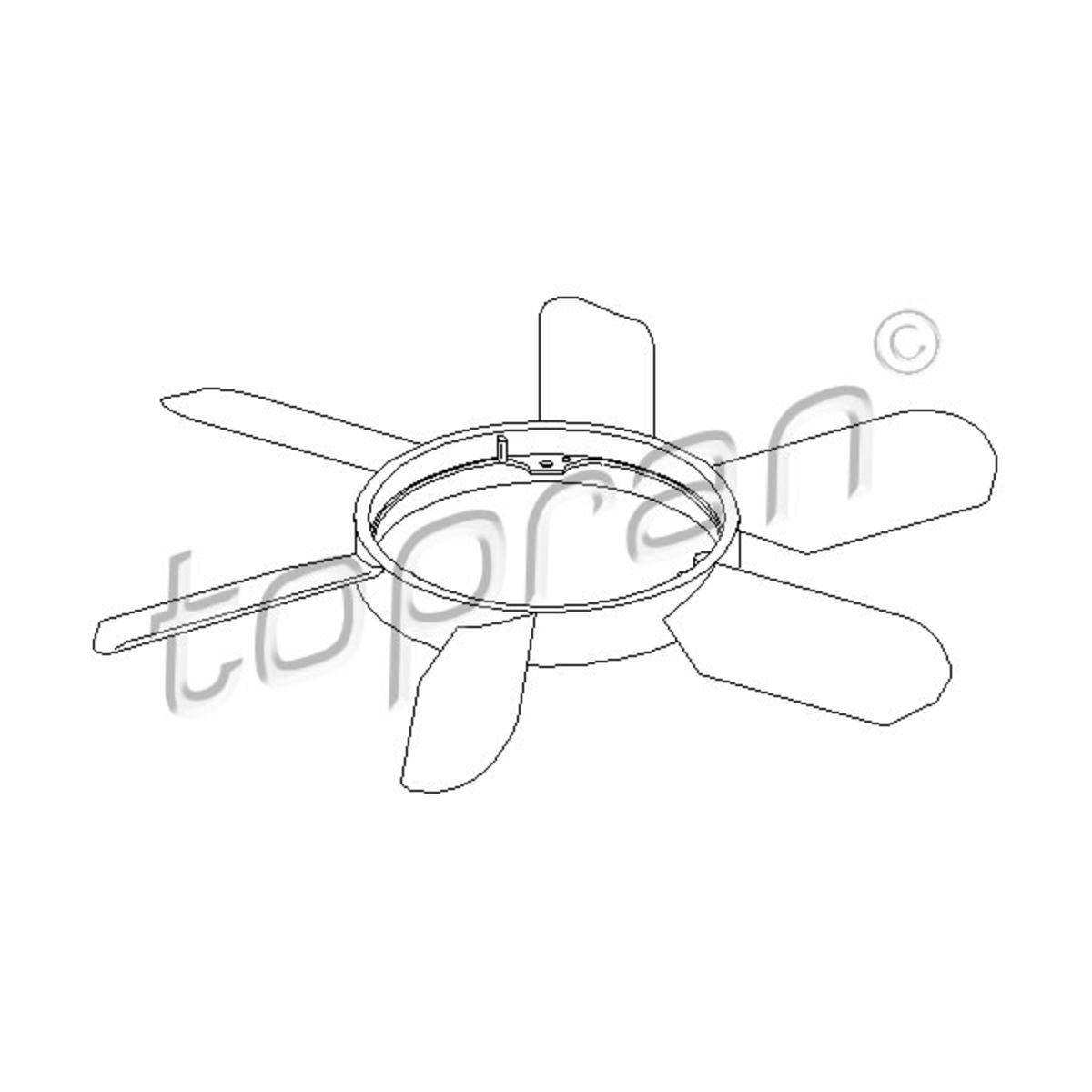 Image of Ventilatorwiel, motorkoeling