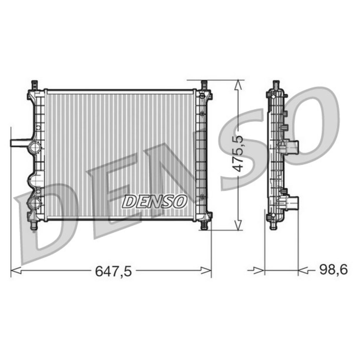 Image of Radiator, motorkoeling