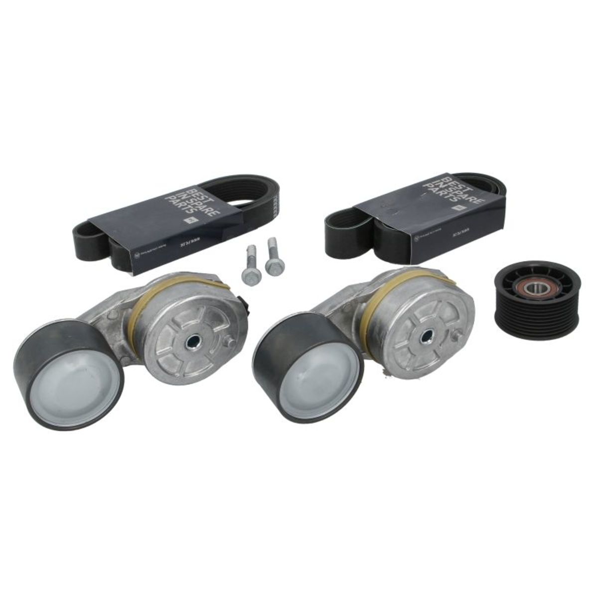 Image of Set meervoudige V-riemen (met spanner)