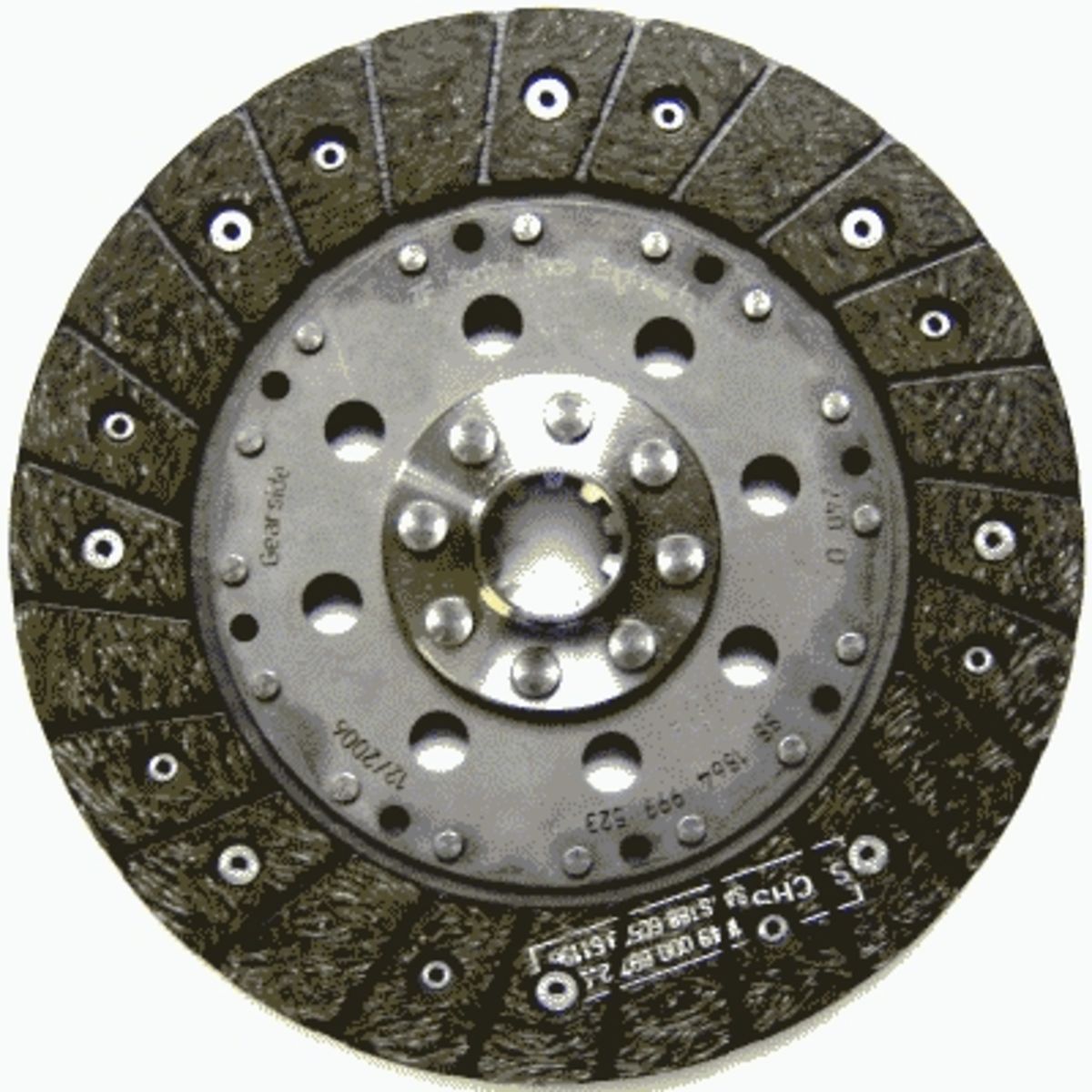 Disque d'embrayage SACHS 881864 999523