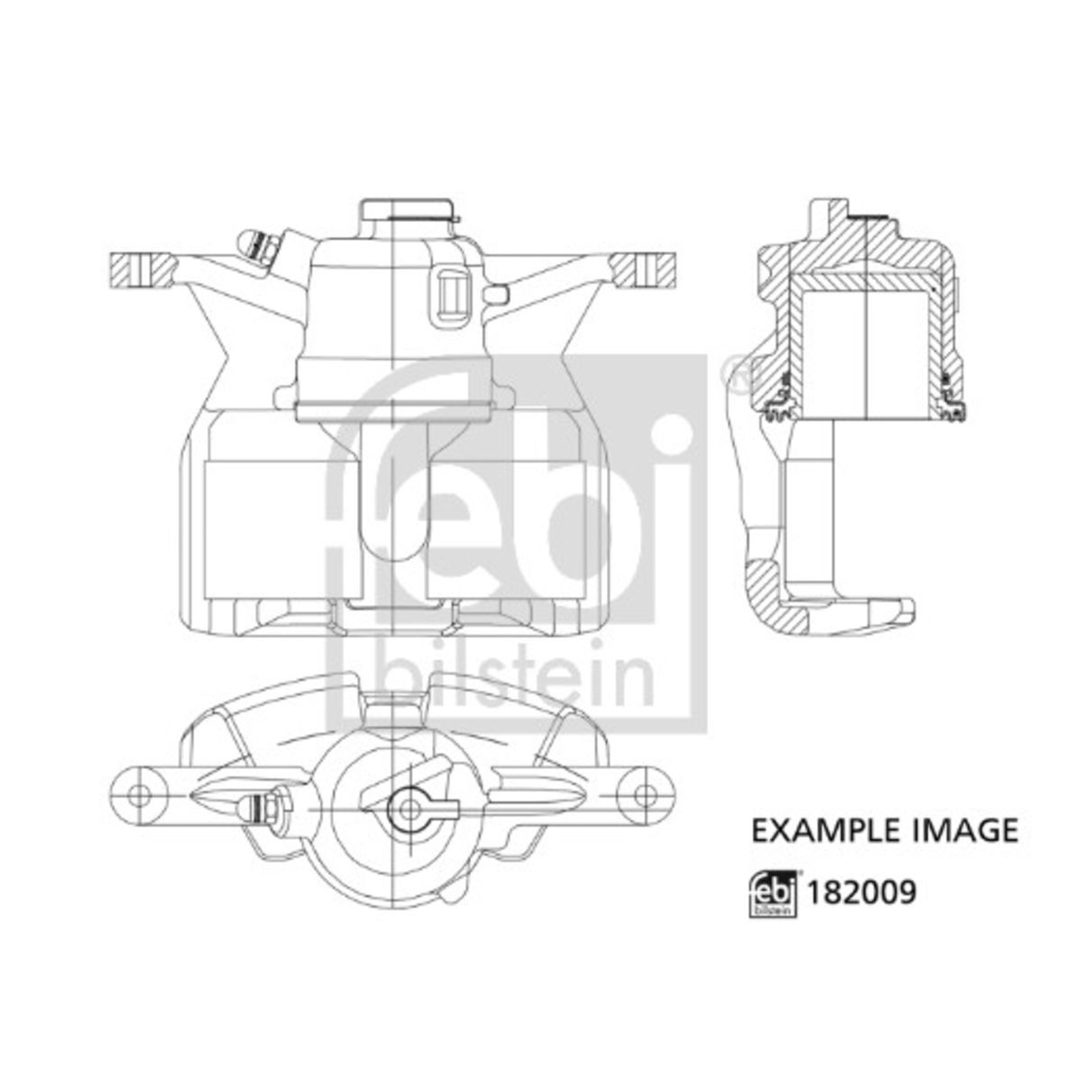 Remklauw  BILSTEIN , voor links