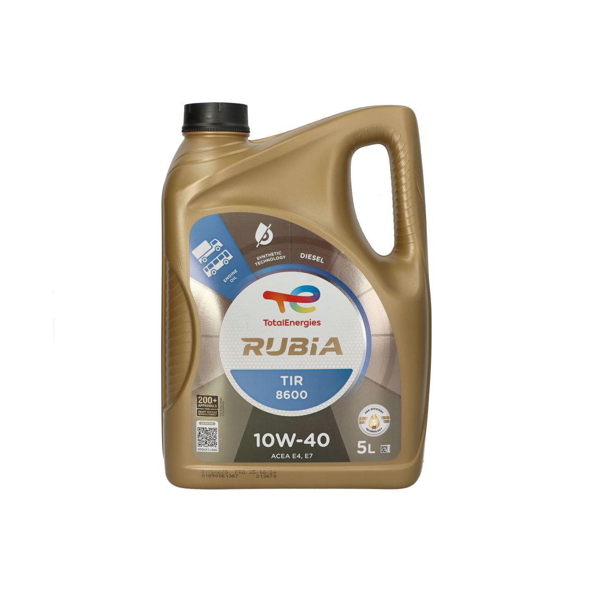 Image of Motorolie TOTAL ENERGIES Rubia 8600 10W40 5L
