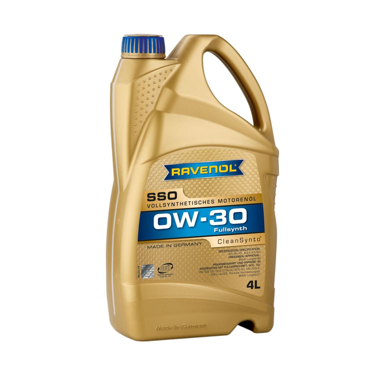 Huile moteur RAVENOL 1111100 SSO 0W30 4L