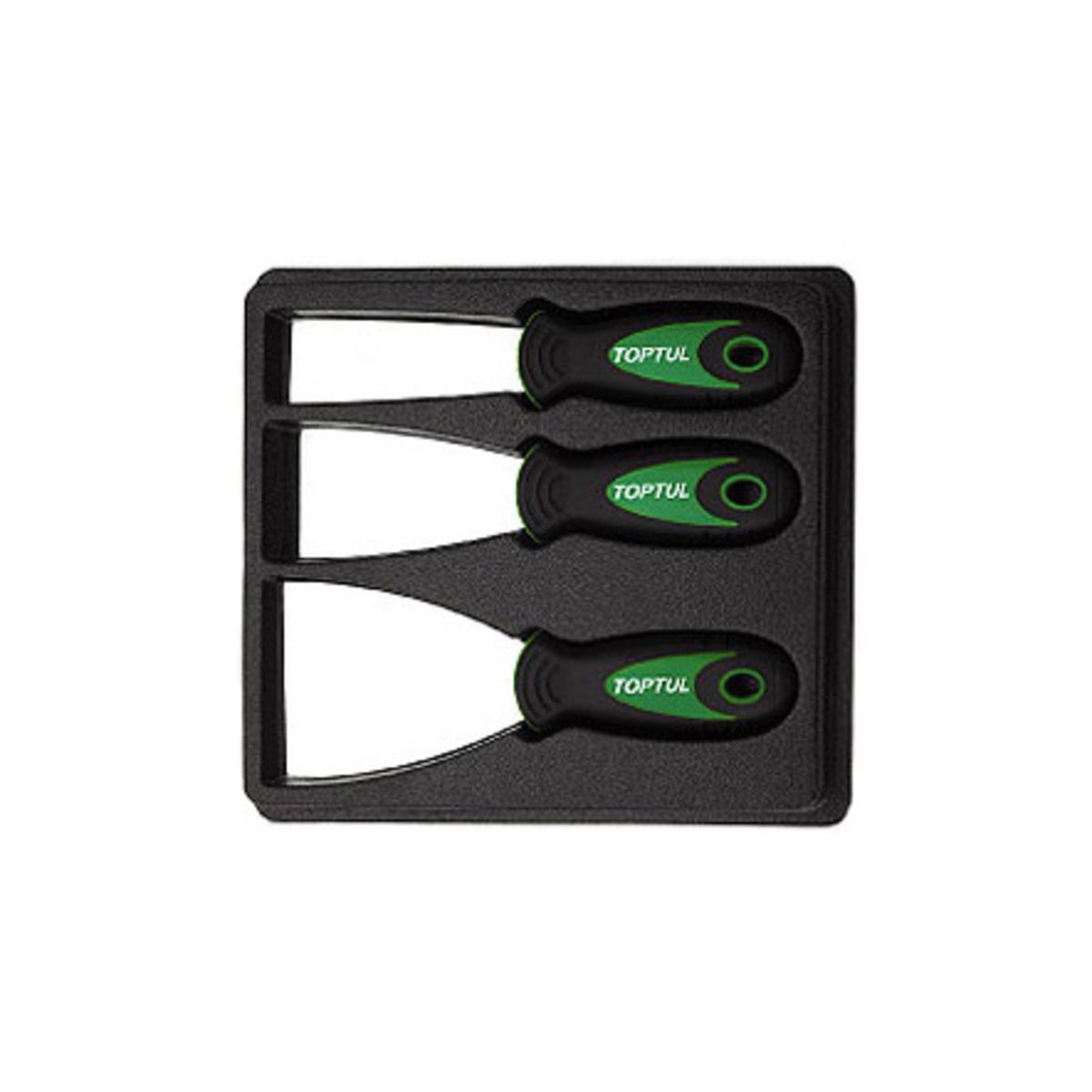 Toptul Spachtelsatz 3 Stück (75, 50, 32 Mm)