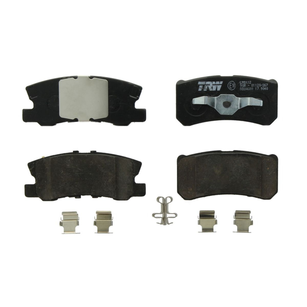 Trw Set Di Pastiglie Freno Gdb4600, Posteriore