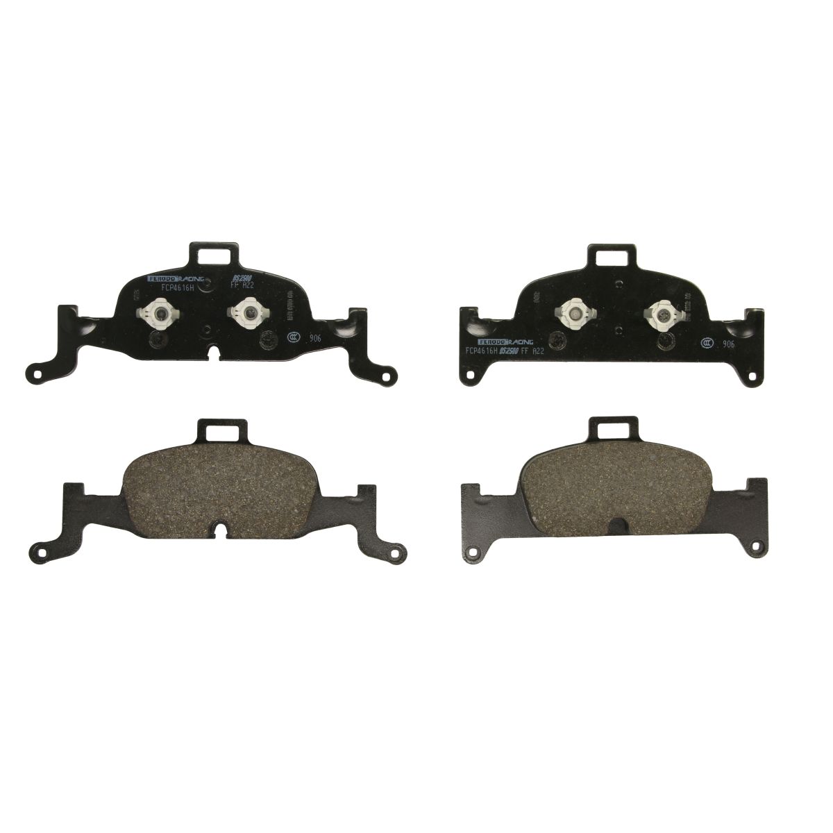 Jeu de plaquettes de frein FERODO FCP4616H