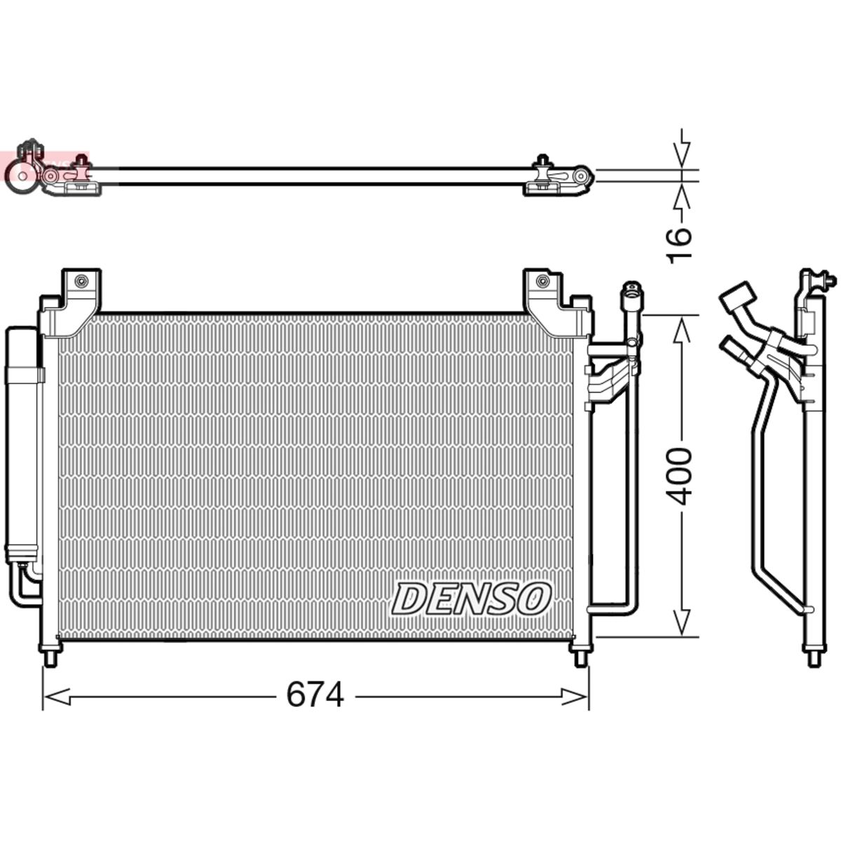 Image of Condensator, airconditioning